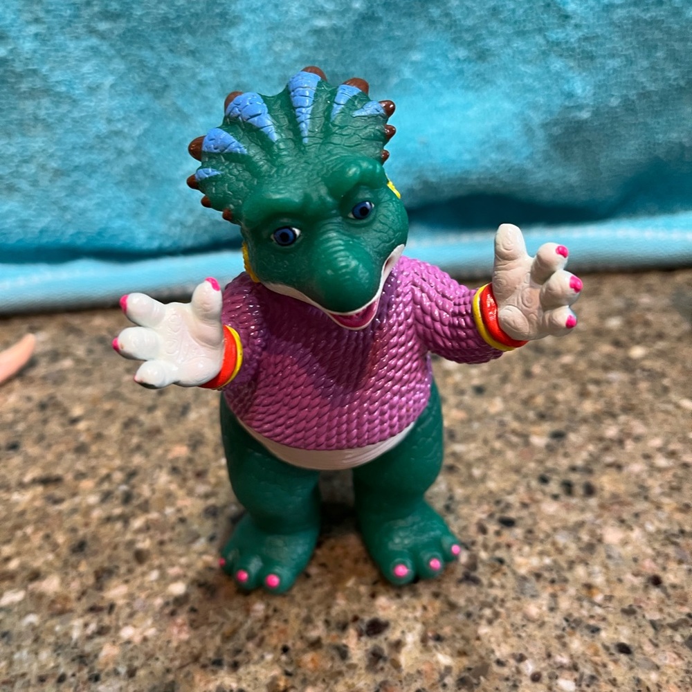 Dinosaurs TV Show Figures-Sinclair Family Vintage Disney 1990s - Picture 8 of 12